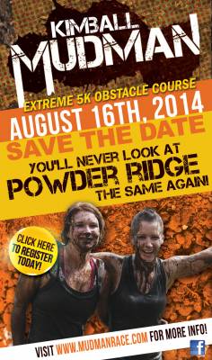 Mudman at Powder Ridge!