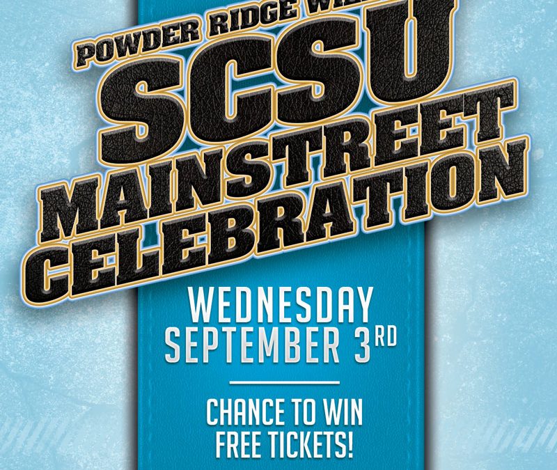 SCSU Mainstreet Celebration September 3rd! See You There!